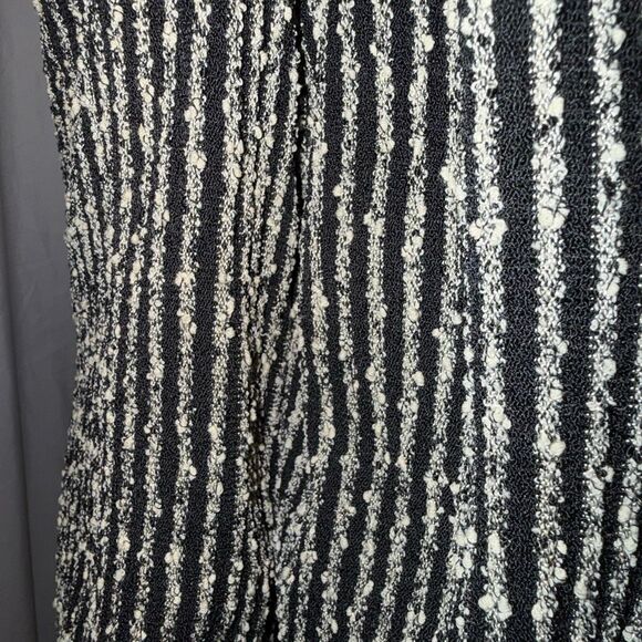 Vintage 1960s La Bonna Avant-Garde Black & Metallic Knit Jacket | Logan-Cache Ut - Picture 5 of 16